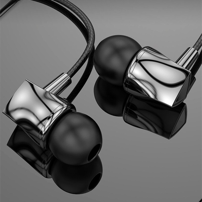 Fones de ouvido com fio super graves, estéreo, xiaomi redmi note 7 mi 9 se iphone 7 huawei p30