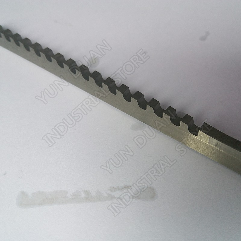 Brocha tipo C de acero de alta velocidad, herramienta de corte HSS de 3/8 pulgadas, para máquina brochadora CNC, metalúrgica