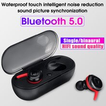 Bluetooth Draadloze Hoofdtelefoon Met Usb Sport Waterdichte Tws Bluetooth Oortelefoon Bilaterale Gesprekken Draadloze Headsets Oordopjes Telefoon