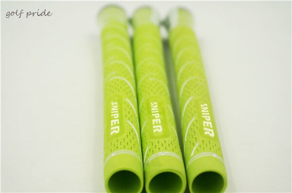 golf grips mix 7 colors rubbers 13pcs/lot Free shiping golf clubs VDR grips: Green