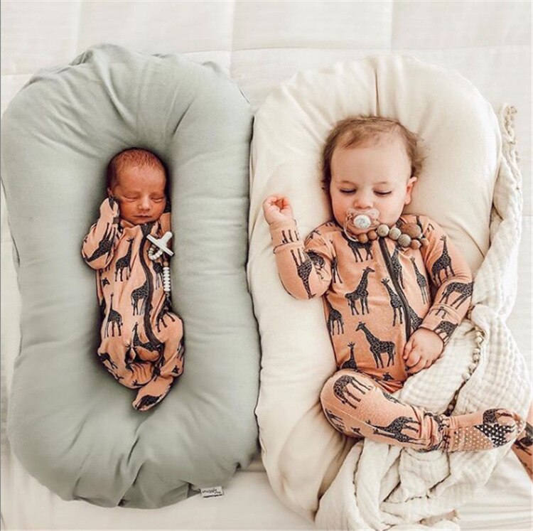 Baby Bionic Bed Lightweight Portable Removable Washable Bionic Uterine Bed Cotton Foldable BB Cotton Crib