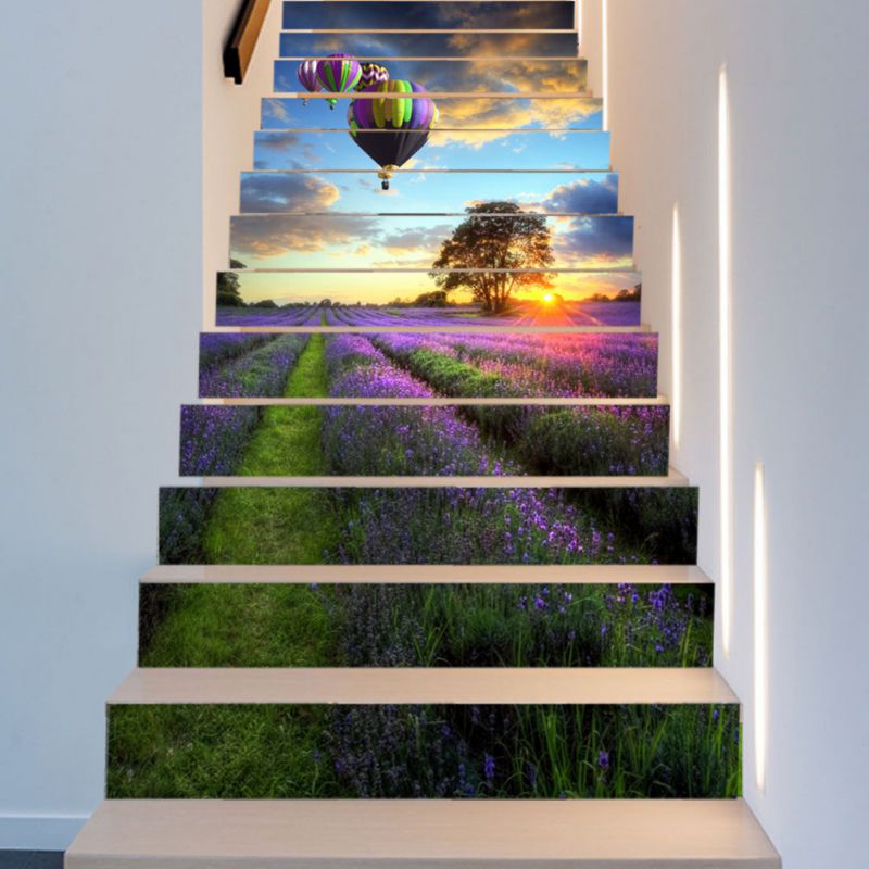 3D Stair Stickers Handicrafts Waterproof Removable Self Adhesive DIY Stairway Decals Stairs Decoration