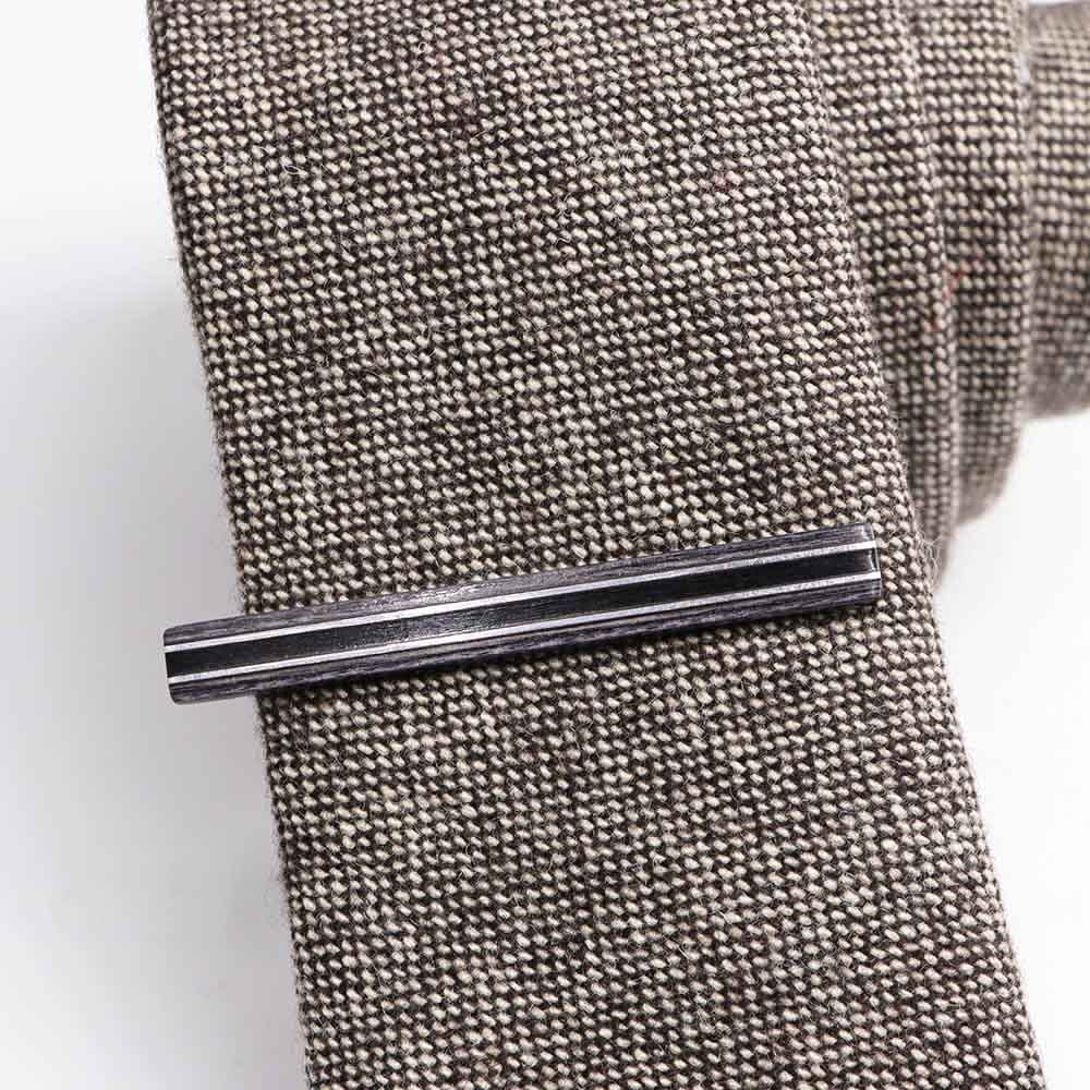 Classy Houten Metalen Tie Clips 6 cm &amp; 4.5 cm Trendy Mannen Accessoires Mannelijke Zakelijke Banket Bar Casual Stropdas Clips sluiting Mens: 8