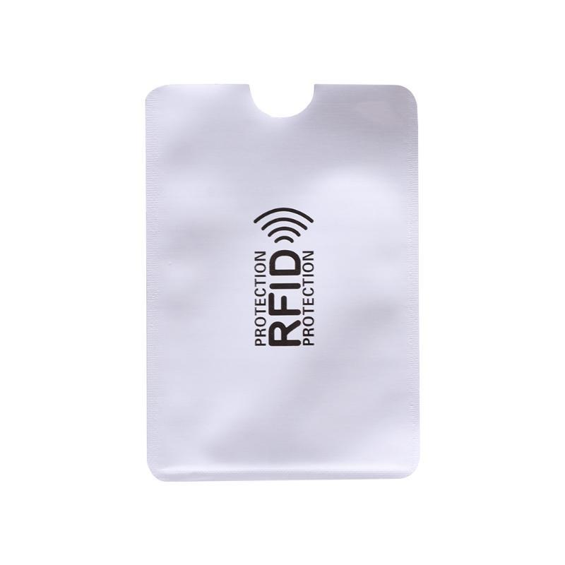 1pc anti-rfid-blokkerende lezer slot bankpashouder id bankpashouder rfid-bescherming metalen creditcardhouder aluminium
