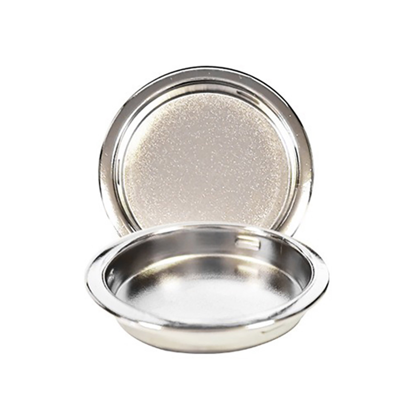 Recessed Furniture Handle Cabinet Drawer Handles Flush Pull Recessed Handle Round Sliding Door Handle Cupboard Pulls Hardware: Silver