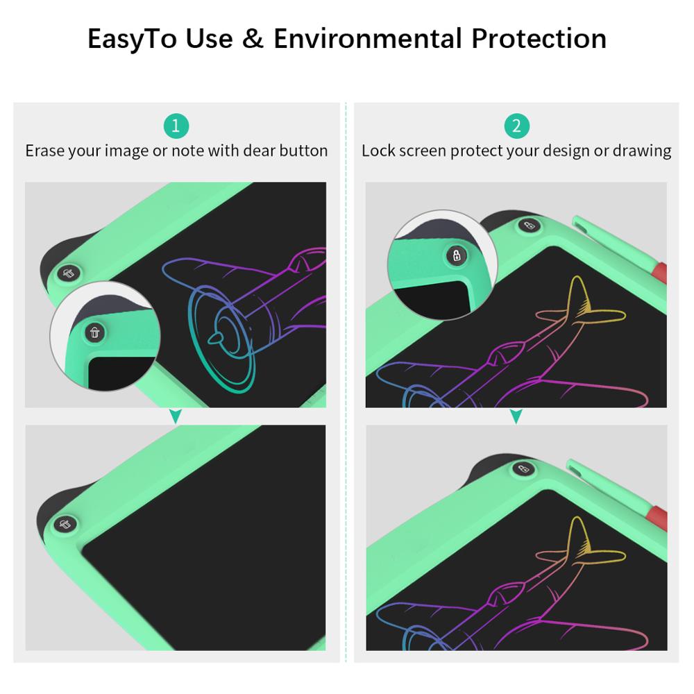 Enotepad 9 Inch Lcd Digitale Tablet Elektronische Een Klik Clearing Handschrift Pad Laag Verbruik Kinderen Tekening Schrijfbord