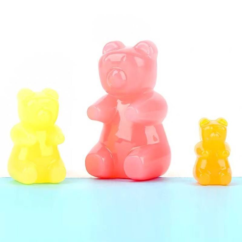 Gummy bear slik silikone skimmel kage chokolade fondant epoxy harpiks vedhæng smykker diy