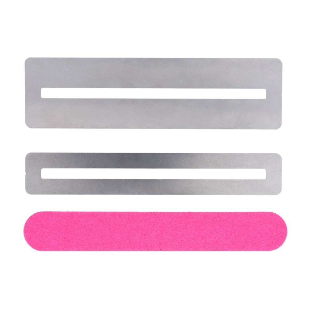 Guitar Fret Repairing Tool Set Stainless Steel Fretboard Guard Protector &amp; Fretwire File Sanding Cleaning Polish Luthier Tool