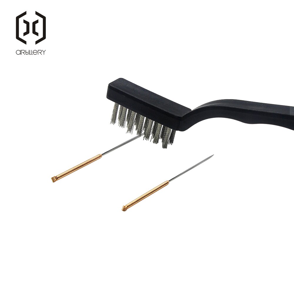 10Pcs Rvs Nozzle Cleaning Naald Tool 0.15Mm 0.2Mm 0.25Mm 0.3Mm 0.35Mm 0.4Mm 0.5Mm 0.6Mm 0.8Mm 1.0Mm Boren Voor