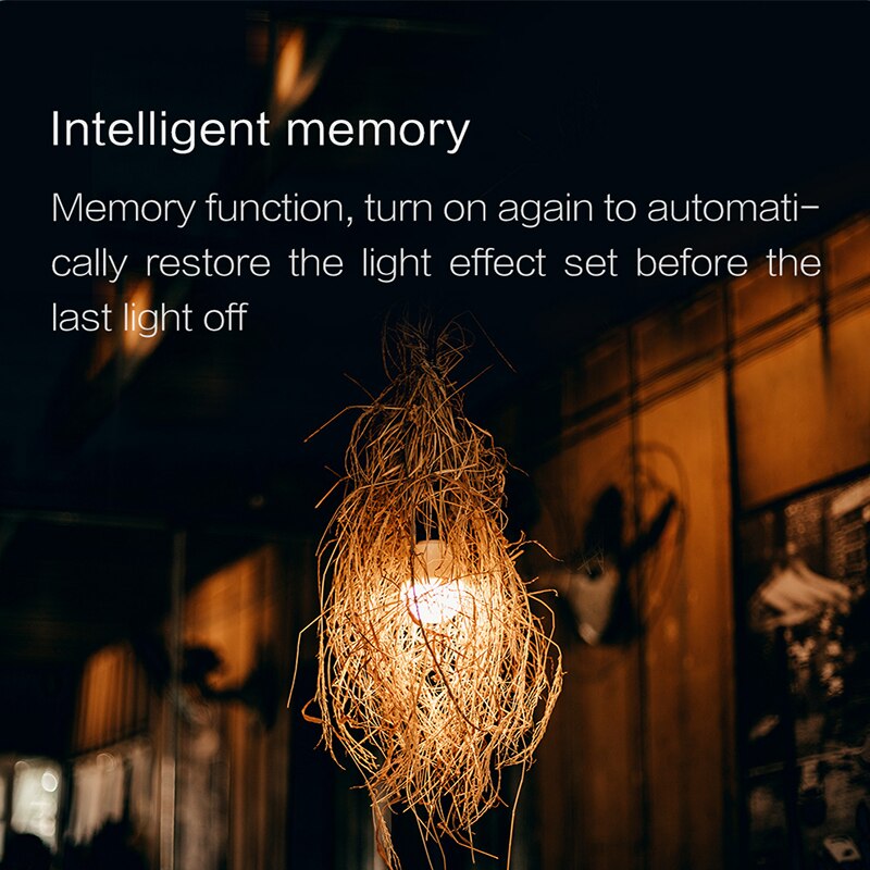 Inncap LED Light Bulb Colorful 7.5W E27 Dimmable RGB Warm White Light WiFi Connection xiaomi mi home Mijia