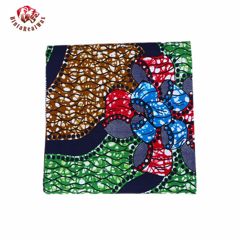 African wax Prints Cotton Fabric African Ankara Print Fabric African Fabrics Wax Print 6 Yards 24FS1060