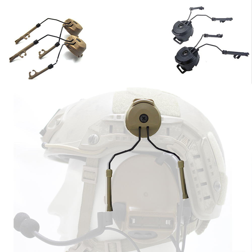 Hovedtelefonholder hovedtelefonramme hjelmskinne adapter tilbehør til comtac i ii iii iv