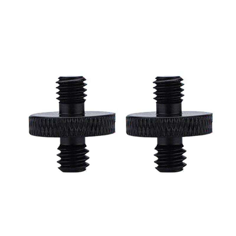2 Stuks Standaard Schroeven 1/4 &quot;-20 Male Naar M4 M5 M6 M8 M10 Mannelijke Schroefdraad Statief Schroef Adapter camera Montage Converter Schroef: A 26
