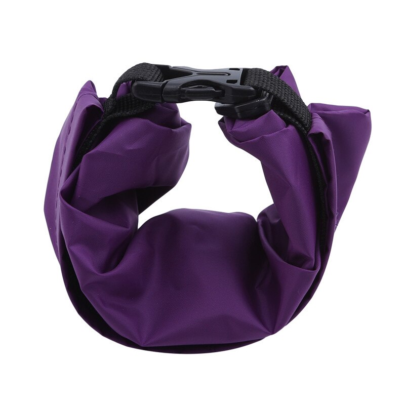 Nylon Portable Waterproof Dry Bag Pouch For Boating Kayaking Fishing Rafting Swimming Camping Rafting Snowboarding: purple