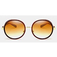 Zonnebril Vrouwen Rijden Pilot Classic Vintage Eyewear Zonnebril Metalen glas: C7