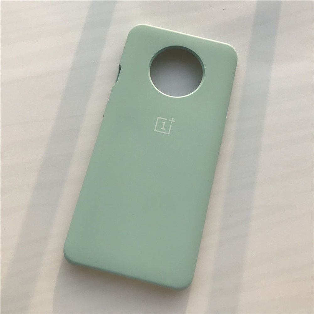 Funda Oneplus 7T de lujo de de silicona líquida protección suave Oneplus 7 Pro Funda Oneplus 7 Funda a prueba de golpes Funda