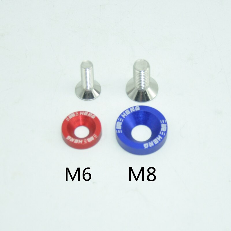 M8 yleiset lokasuojan aluslevyt ja pultti 8mm 1 setti= 6 kpl
