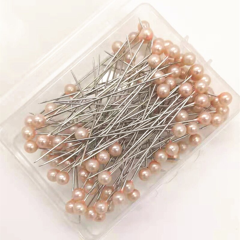 YOMDID 100pcs/Set Sewing Pins Locating Pin DIY Craft Patchwork Dressmaking Pins Apparel Sewing Needle Garment Sewing Accessories