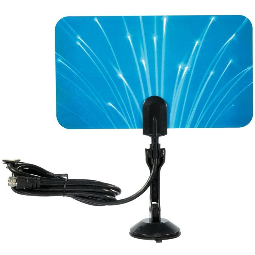 Carprie tv-antenn digital inomhus-tv-antenner hdtv dtv box ready hd vhf uhf flat  td1208