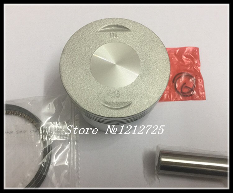 Anillo de pistón de la motocicleta cb250 mx6 cqr250 moto pistón componentes tamaño de pistón de 65.5mm + 0.25 (65.75mm) de pistón pin 15mm