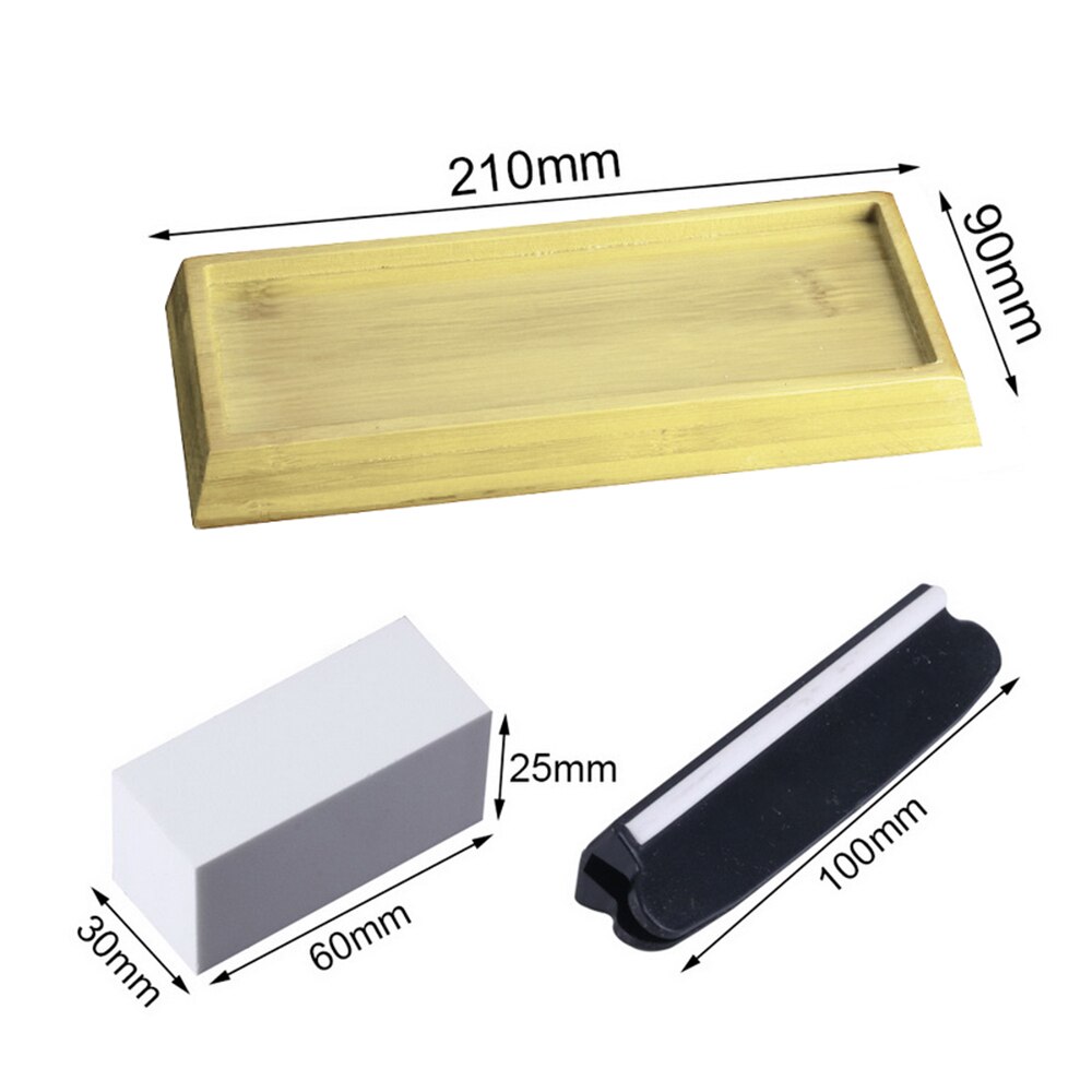 3000/8000/10000 Kitchen Knife Sharpener Whetstone Water Stone Honing Knife Grinder Sharper System Sharpening Stone: J Grey