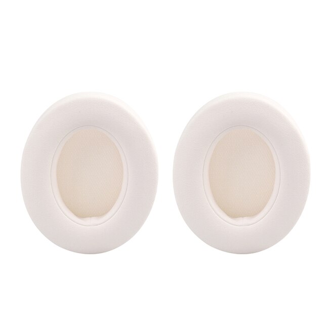 2pcs Replacement Headphone Foam Earpads For Monster Beats Studio 2 3 2.0 3.0 Headset Ear Pads Sponge Cushion Earbud Cases Cover: Rice white