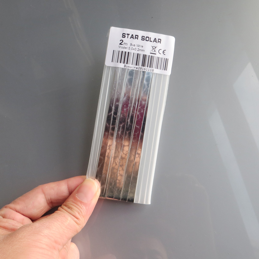 Photovoltaic Kit 20M Tab Wire 2M Bus Wire Solar panel Solar Cells Bar Welding Wire for PV Ribbon Tabbing Cable DIY connect Strip