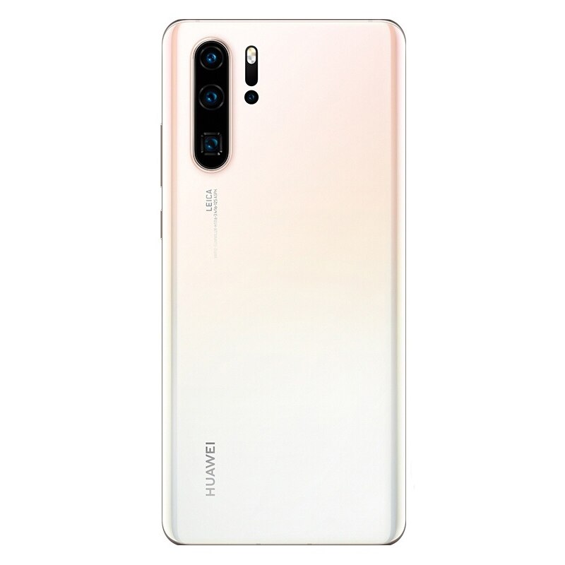 Coque arrière d'origine en verre pour batterie Huawei P30 Pro P30PRO coque arrière de protection pour boîtier de téléphone: Pearl White