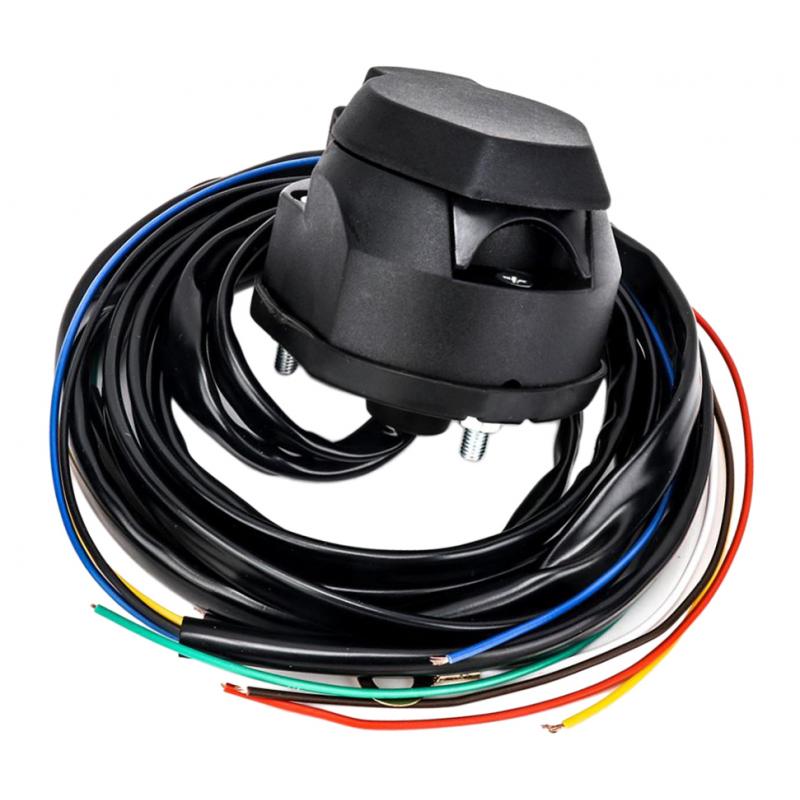 7 Pin Trailer Socket Cable 1.5m Wire European Car Trailer Wiring Connector