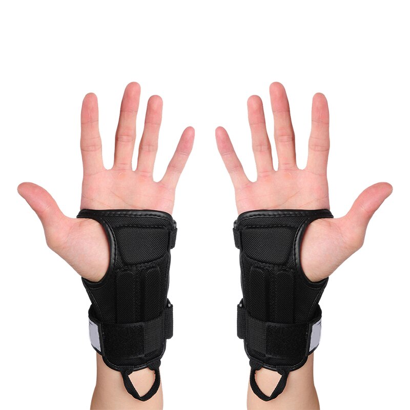 1 par sport handflata handledsskydd stag skyddsutrustning handskydd handskar armskydd för snowboard skidåkning skridskolyft