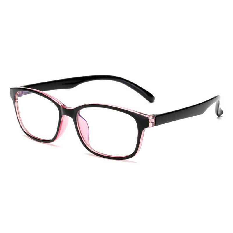 SO&EI Smart Color-changing Anti-blue Light Glasses Square Men Women Photochromic Gray Lens Glasses Outdoor Shades UV400 Eyewear: Black red