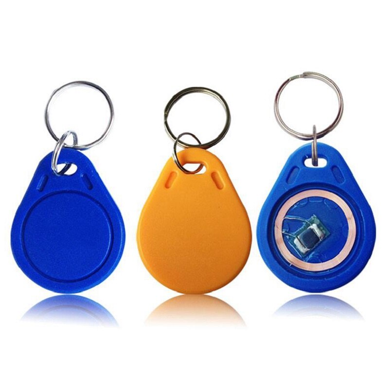 5pcs/lot 13.56MHz UID Changeable Keyfobs Token NFC Tag Rewritable RFID Writable Access Control Key Card Used to Copy /Clone Card