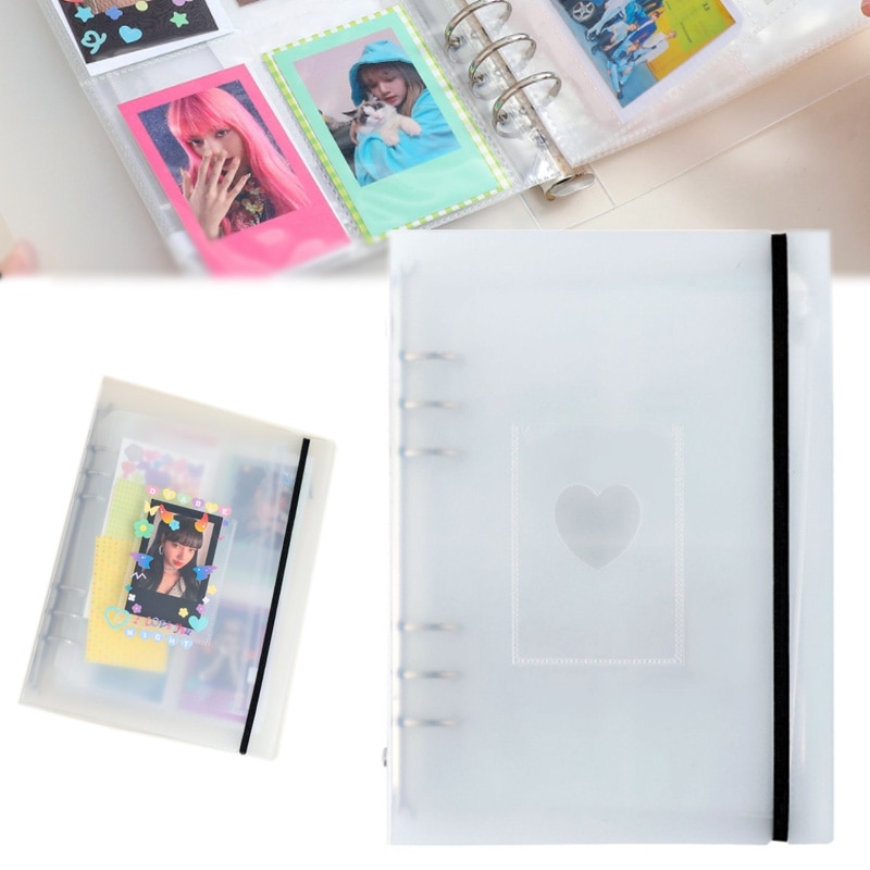 A5 pärmar förvaring samla bok korea idol foto arrangör dagbok dagbok agenda planerare omslag skolpapper