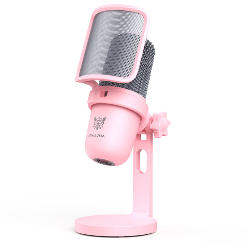 Onikuma  m630 microphone computer desktop professional live sound card noise reduction condenser microphone gaming recording microphone: Default Title