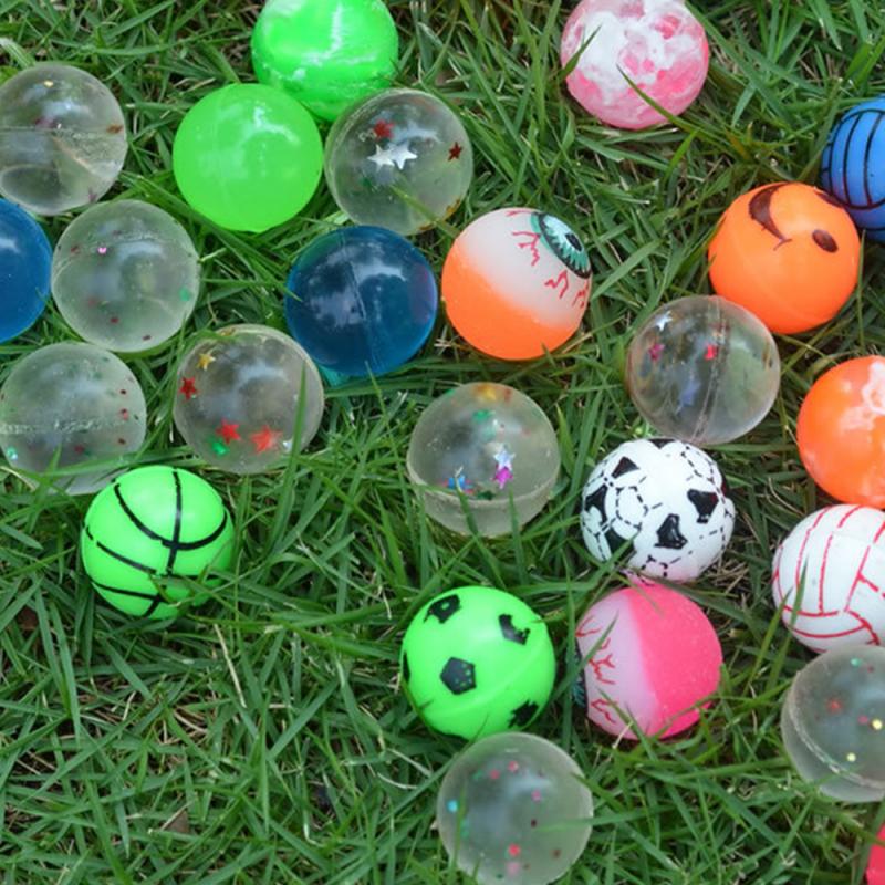 100 Solid Rubber Ball Jump Ball Bouncy Ball Jumping For Children Kids