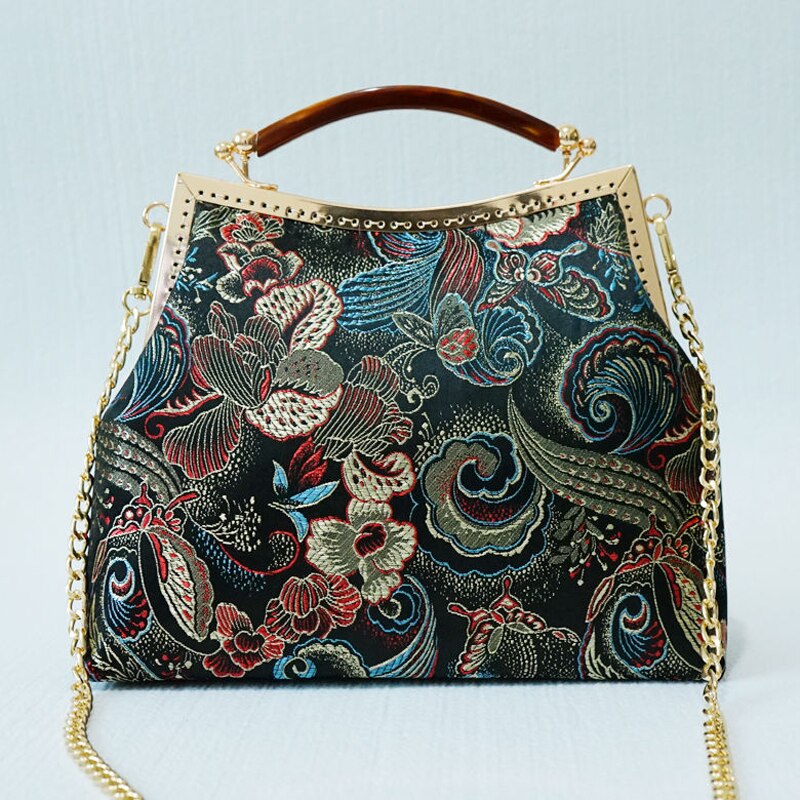 årgang skallvesker vesker kjede kvinner skulderveske vesker tote håndvesker til kvinner vesker