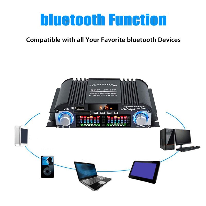 -bt -998 audio heim-digitalverstärker auto-audio bassverstärkung bluetooth-verstärker fm usb sd radio für subwoofer-lautsprecher