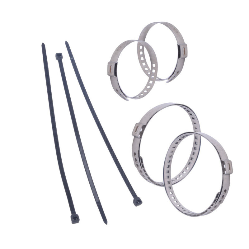 Universal Gaiter piñón arranque Ilicone Rack piñón dirección + abrazaderas conjunto 23x6cm 9,06 \ "x2.36 \"