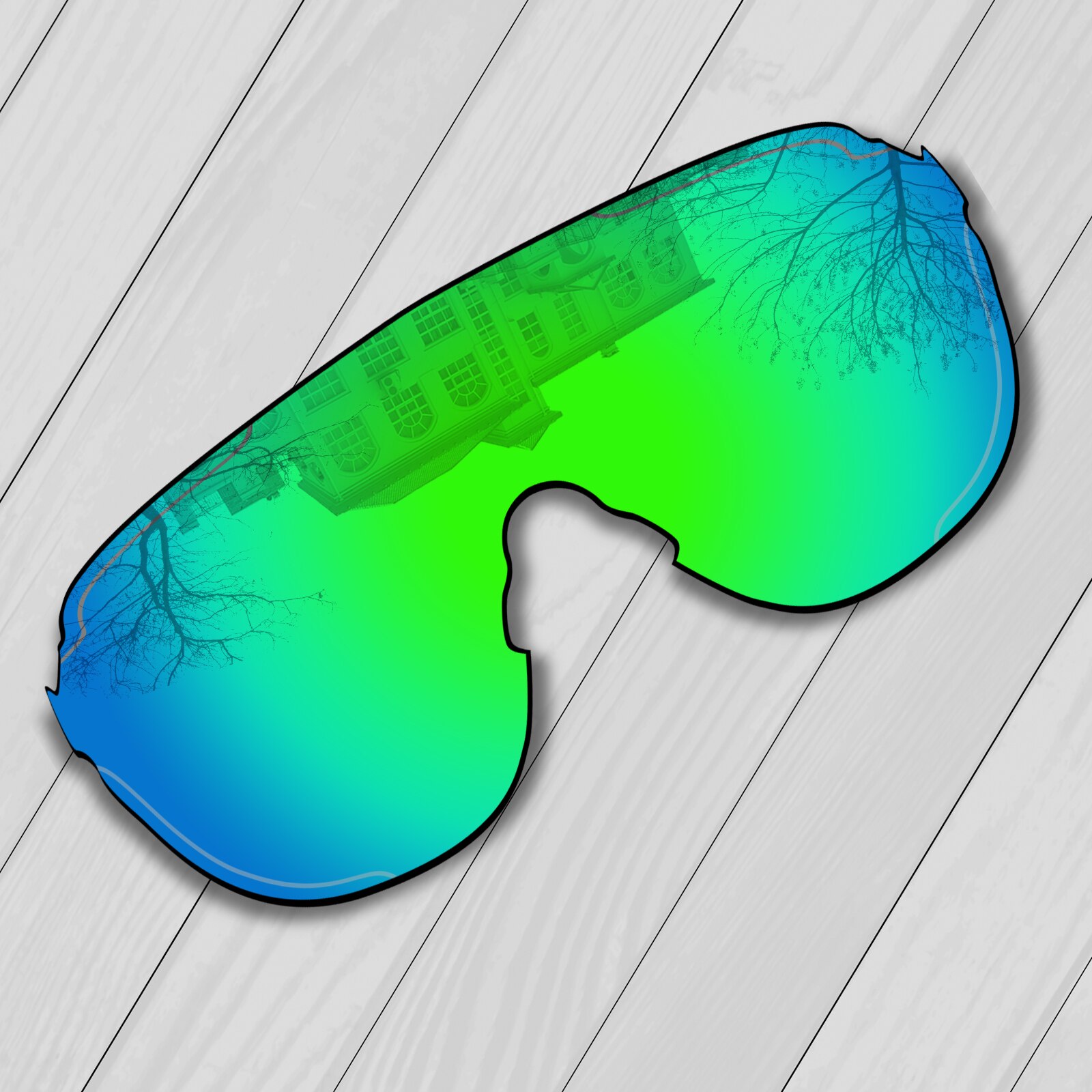 E.O.S Polarized Enhanced Replacement&amp;nbsp;Lenses&amp;nbsp;for&amp;nbsp;Oakley&amp;nbsp;EVZero Stride OO9386 Sunglasses - Multiple Choice: Emerald Green