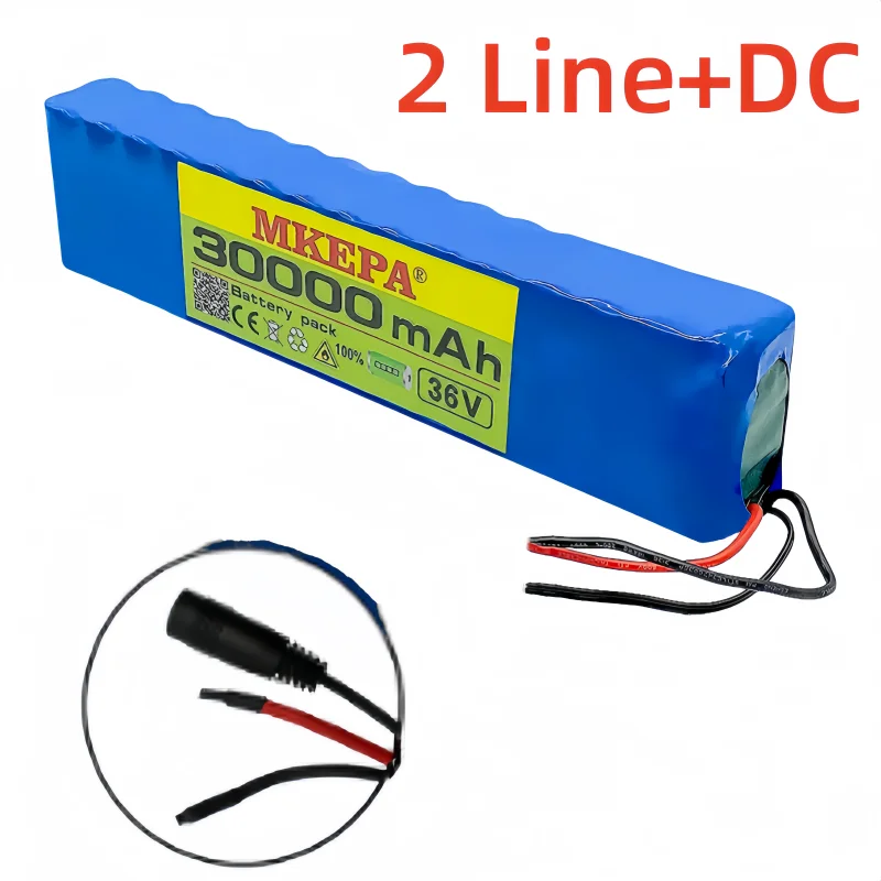 10S3P 36V 30000mAh 100% nowy akumulator litowo-jonowy odpowiedni do produktów elektrycznych, takich jak akumulator do skuterów: Beżowy