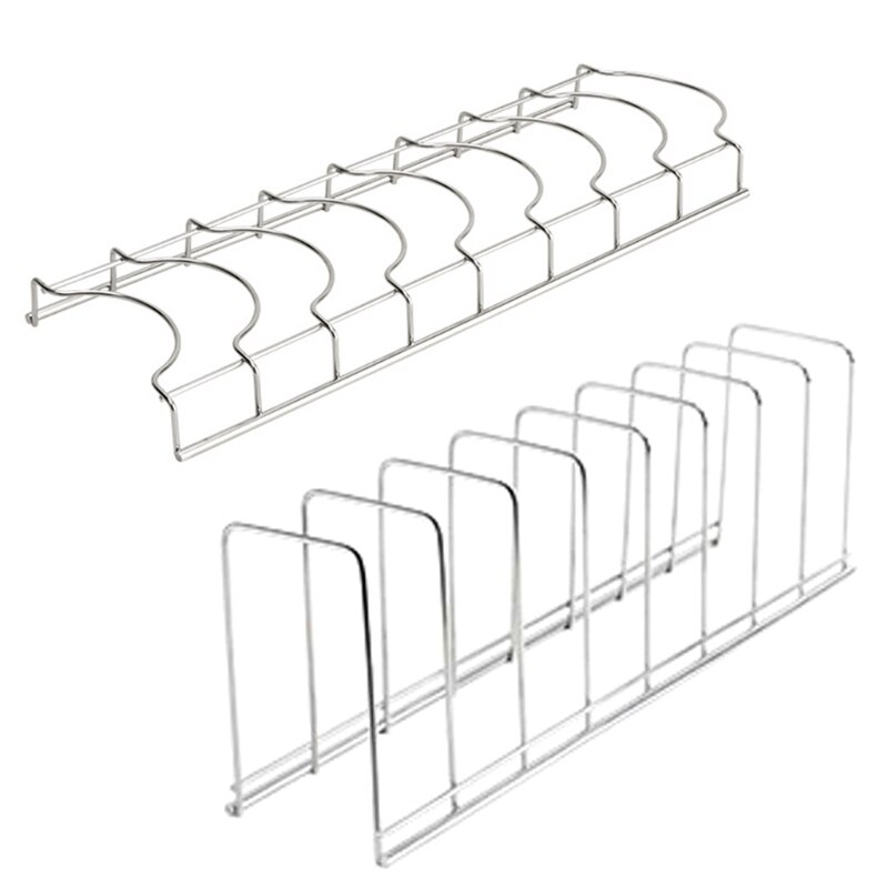 Kitchen Organizer Stainless Steel Dish Bowl Rack Drying Shelf Utensil Cutlery Drainer Storage Holder
