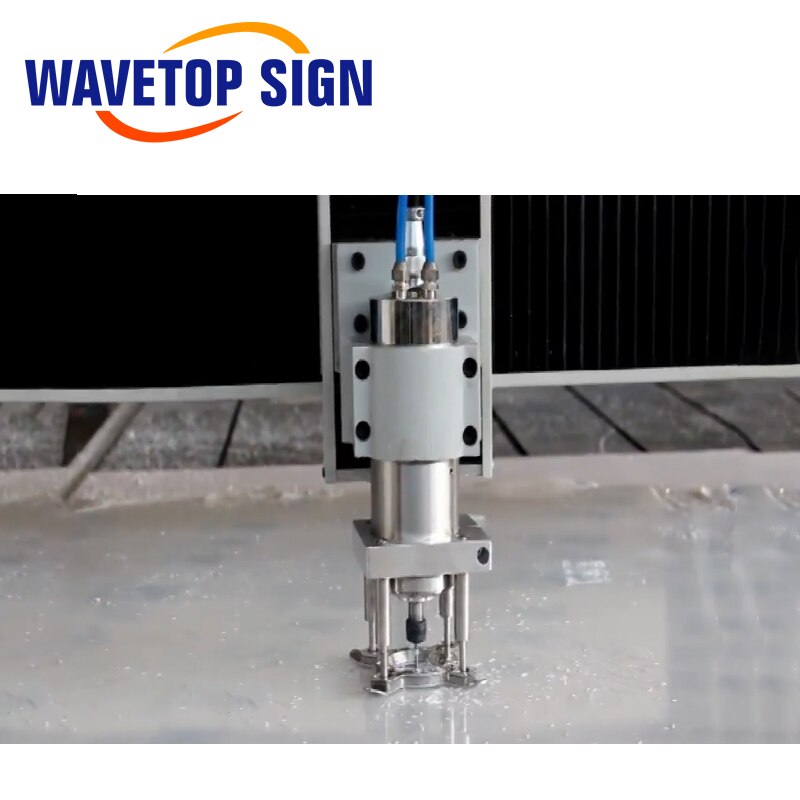 WaveTopSign Auto Pressure Plate Woodworking Engraving Machine Spindle Automatic Plate 65-125mm CNC Engraving Machine