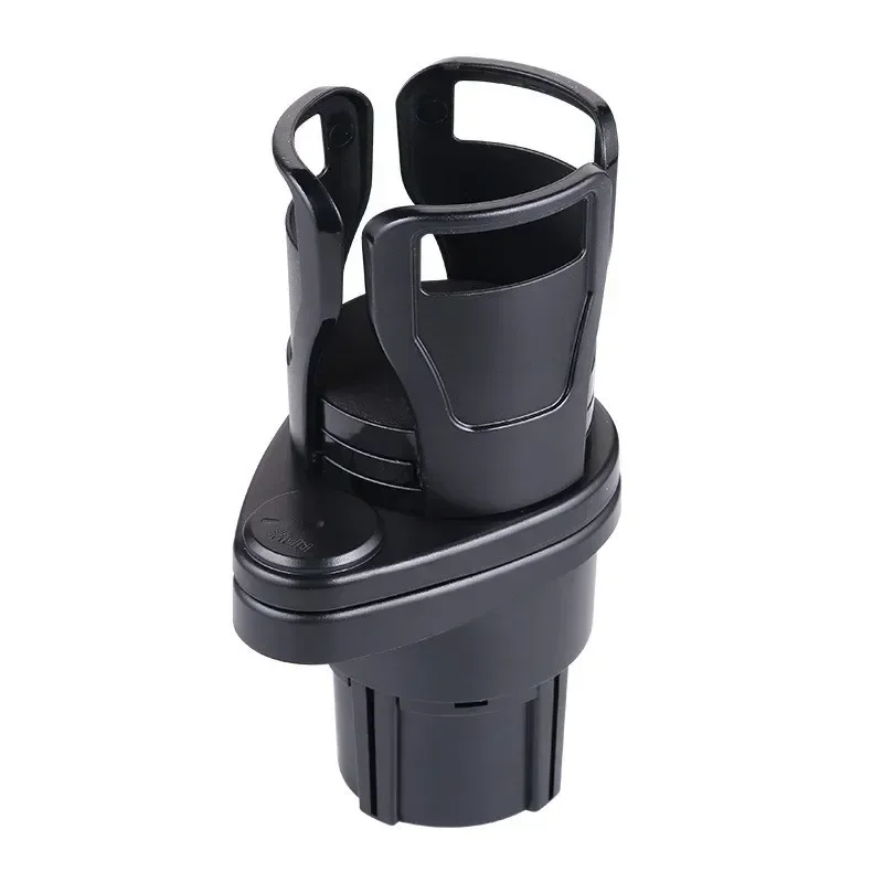 Carbon Fiber Car Cup Holder, Water Cup Holder, girado para economizar espaço, 2 Peças, 1Pc: Default Title