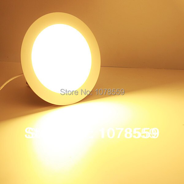 15W led panel lights Epistar chip 1440lm warm white/white round suspended SMD 85-265V