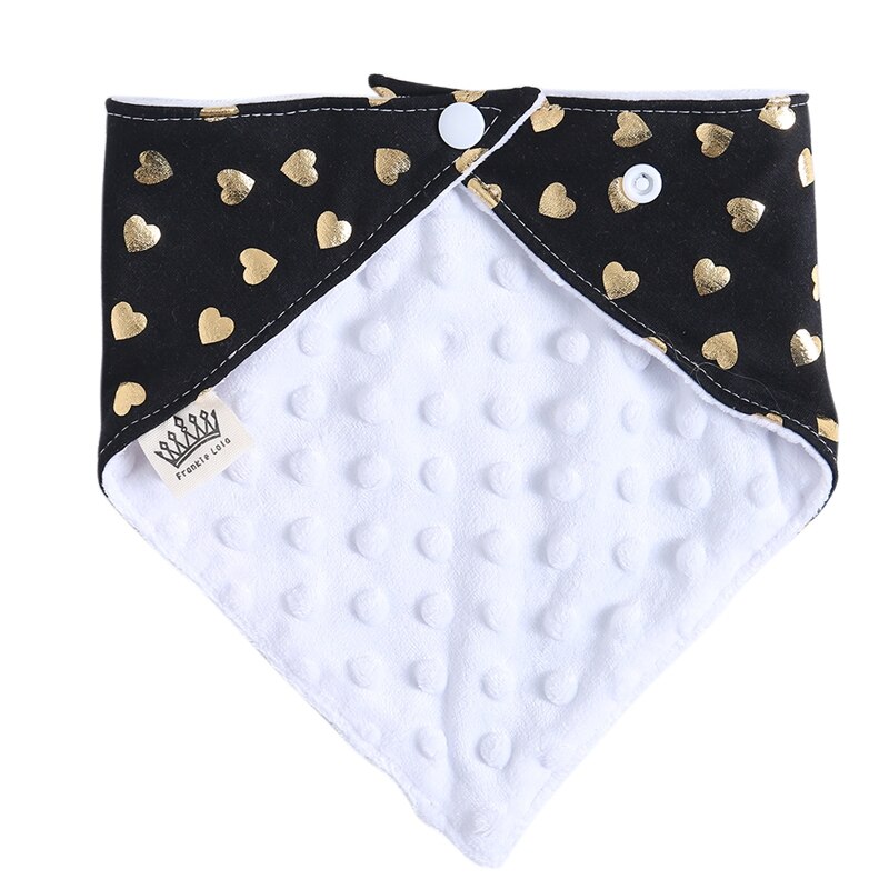 Barn baby mating hodet skjerf håndkle smekke gutter jente bandana spytt trekant drible