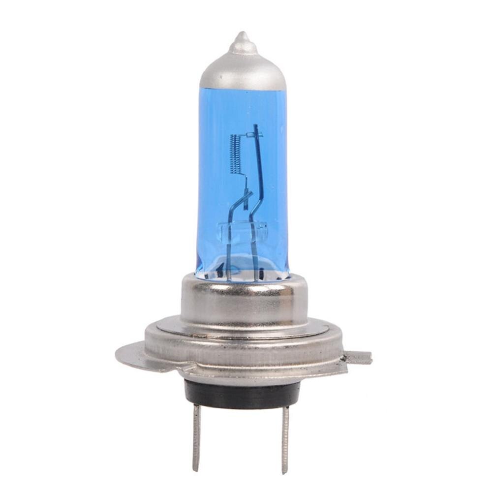 2 Pcs H7 6000K Gas Halogeen Koplamp Blauw Behuizing Biedt Wit Licht Gloeilampen 55W 12V automotive Koplampen Ultra Quartz