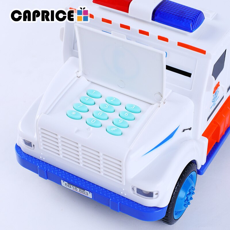 Coin Bank Veilig Auto Spaarpot Digitale Storting Dozen Elektronische Kids Speelgoed Spaarpot Saving Woondecoratie Accessoires C00127