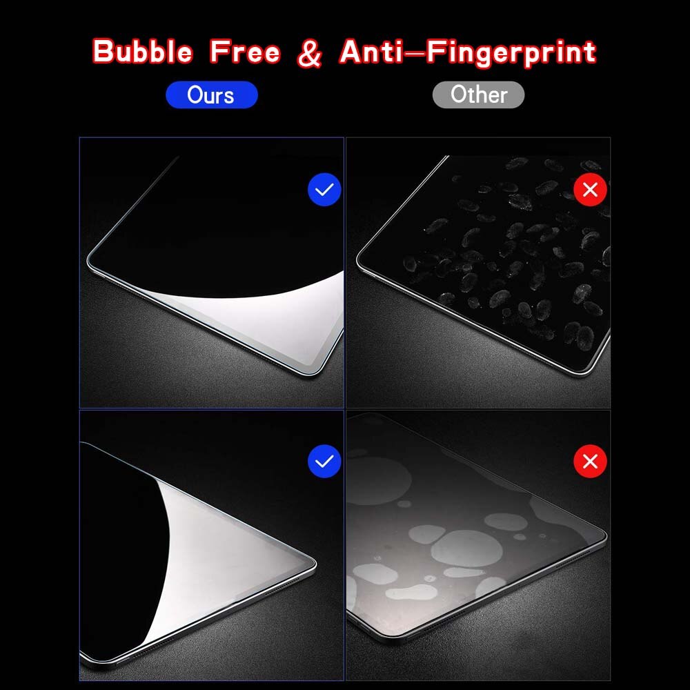 9H vidrio templado para cubo IWork 8 Air / IWorkAir Pro tableta Protector de pantalla para cubo X1 / T8 / T8 Plus 4G película de vidrio