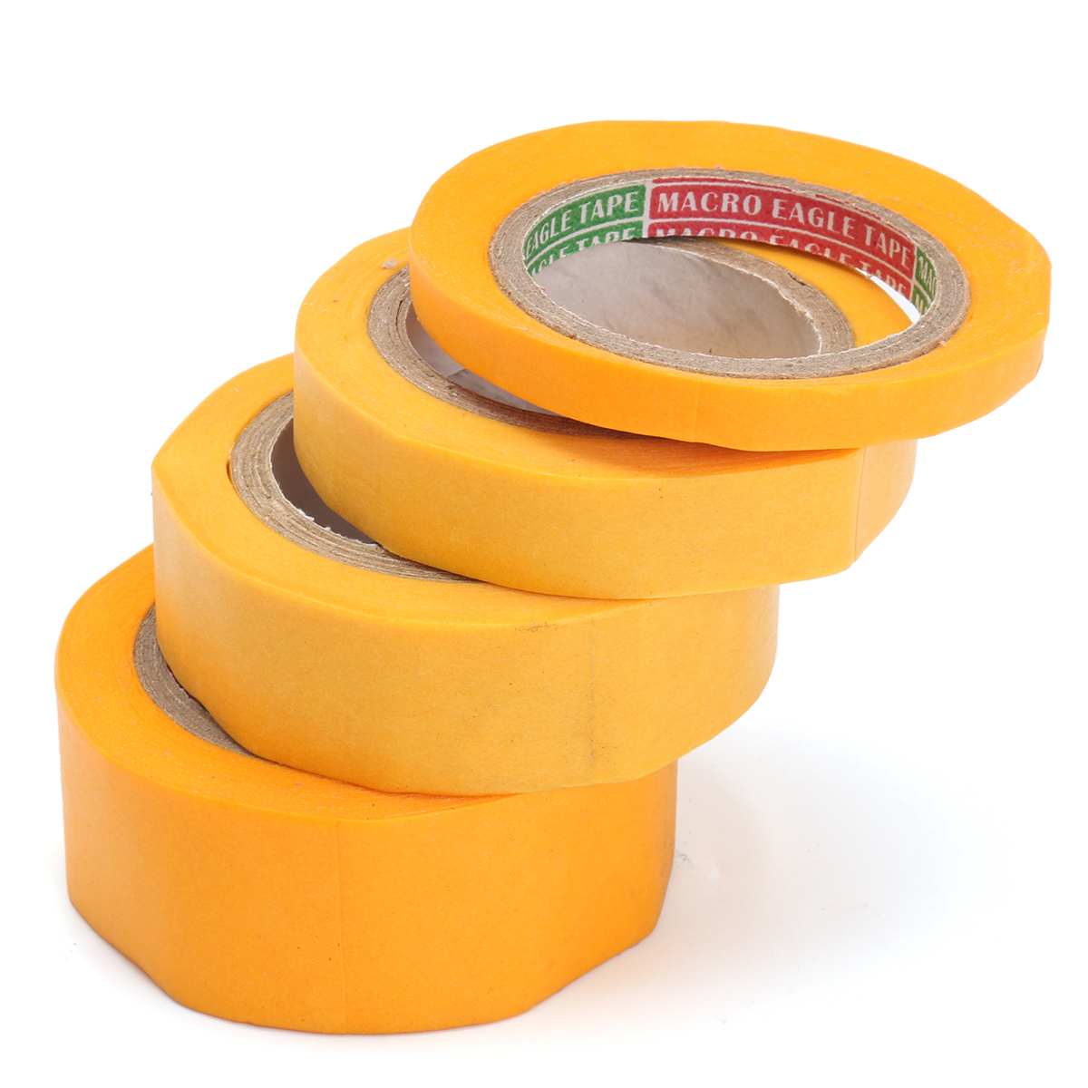 4 Pcs/Set 18mm~24mm Scale Car Models Painting Cover Tape Masking Tape Models Hobby Painting Tools Accessory