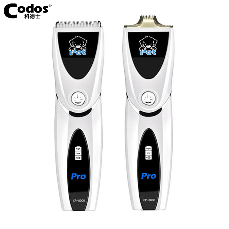 Codos Elektrische Huisdier Tondeuse Styling Gesneden Snijder Professionele Oplaadbare Scheerapparaat Kat Hond Haar Trimmer Grooming Machine
